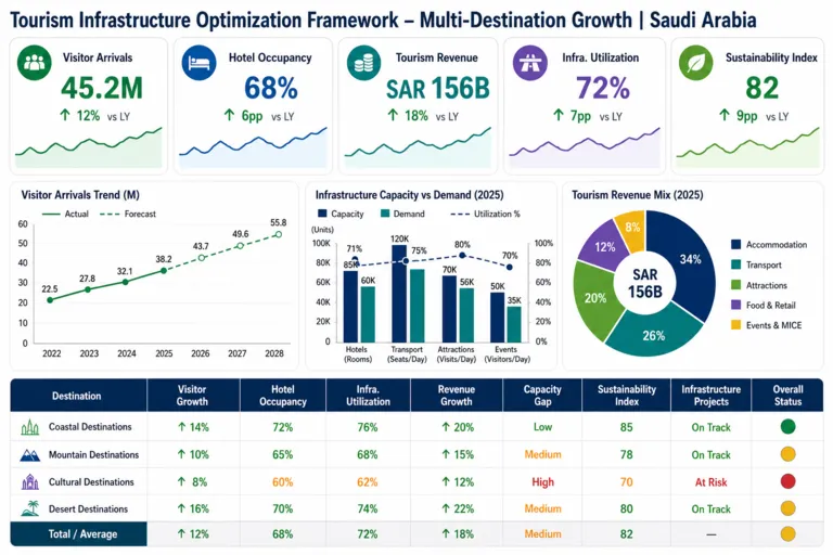 Strategic Tourism Infrastructure Planning to Support Long-Term Destination Growth