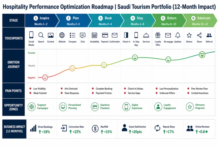 Optimizing Hospitality and Accommodation Performance Across Saudi Tourism Destinations